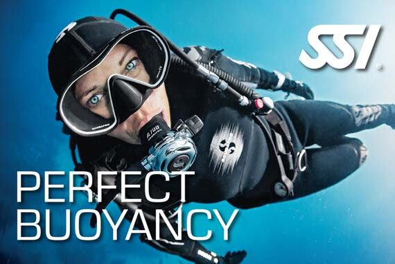 Curso de buceo especialidad de flotabilidad perfecto - SSI perfect buoyancy con SSI centro de buceo Manta Diving Lanzarote